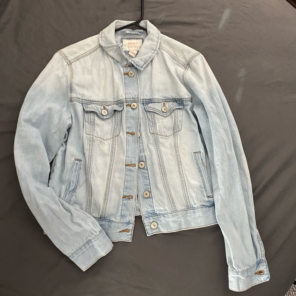 Classic denim jean jacket